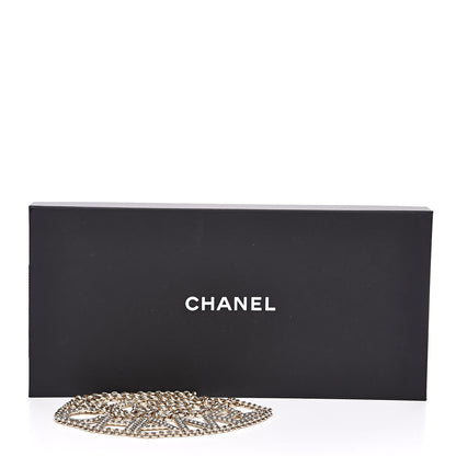 Chanel Metal Crystal 90's Icon Logo Chain Belt Gold 5 of 5