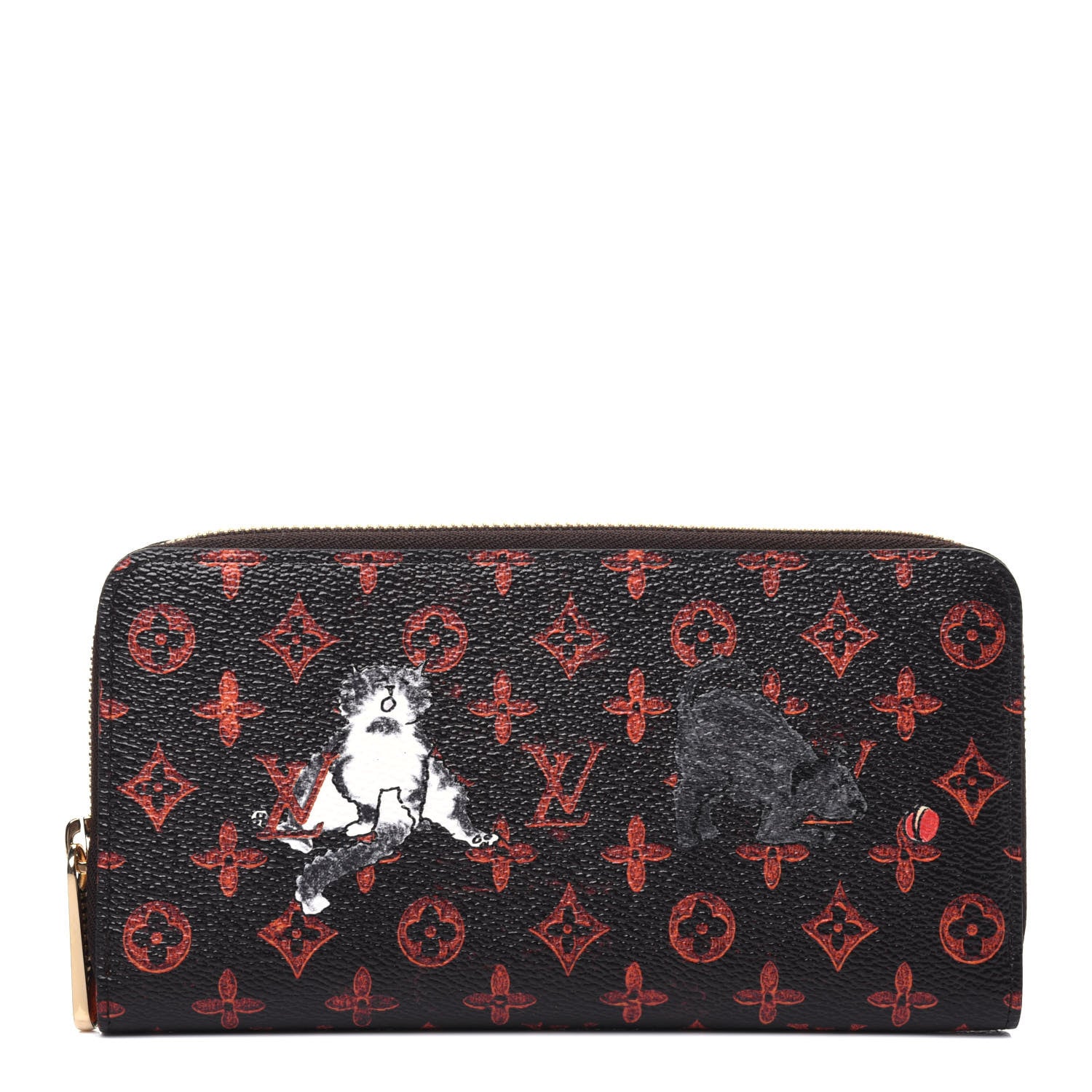 Louis Vuitton Catogram Zippy Wallet Marron 1 of 11