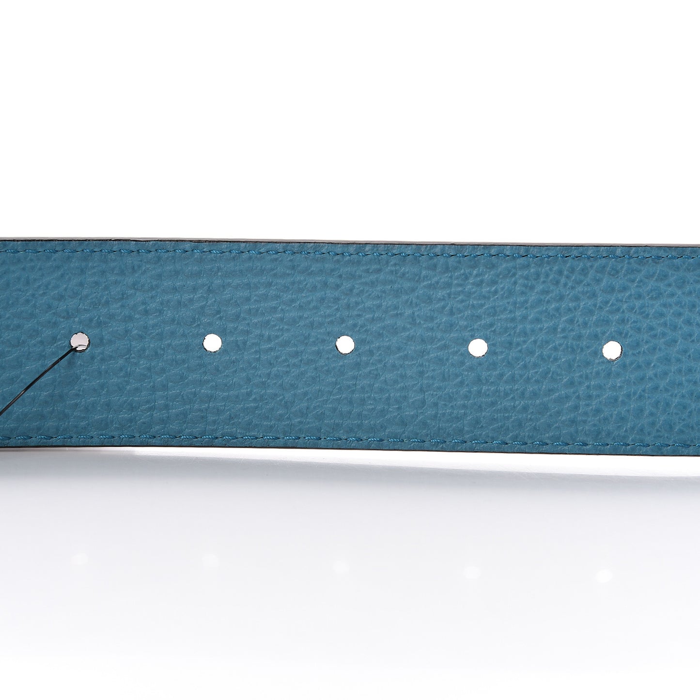 Dollar Calfskin 1973 Reversible Belt 90 36 Black Deep Cobalt