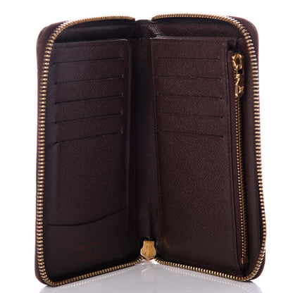 Louis Vuitton Damier Ebene Zippy Compact Wallet 5 of 7