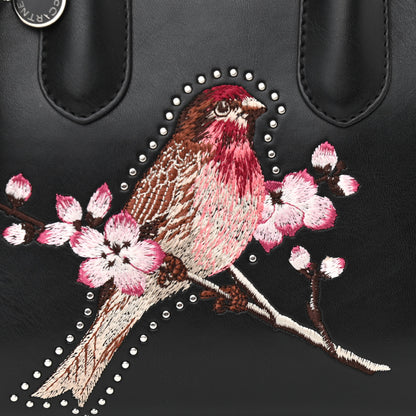 Stella McCartney Eco Alter Nappa Mini Falabella Box Bird Top Handle Bag Black 8 of 10