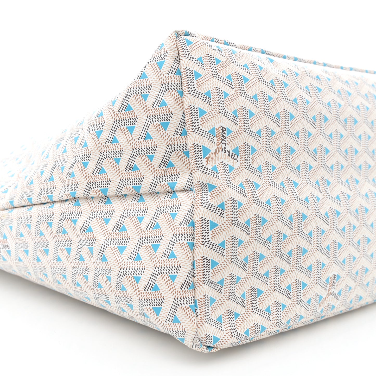 Goyardine Saint Louis Claire Voie GM White Opaline