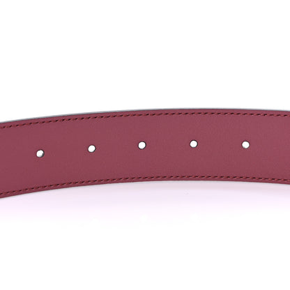 Gucci GG Supreme Monogram Blooms Moon Calfskin Interlocking G 37mm Belt 80 32 Beige Ebony Multicolor Dry Rose 4 of 4