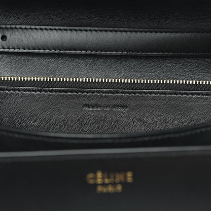 Celine Box Calfskin Medium Classic Box Flap Bag Black 7 of 17