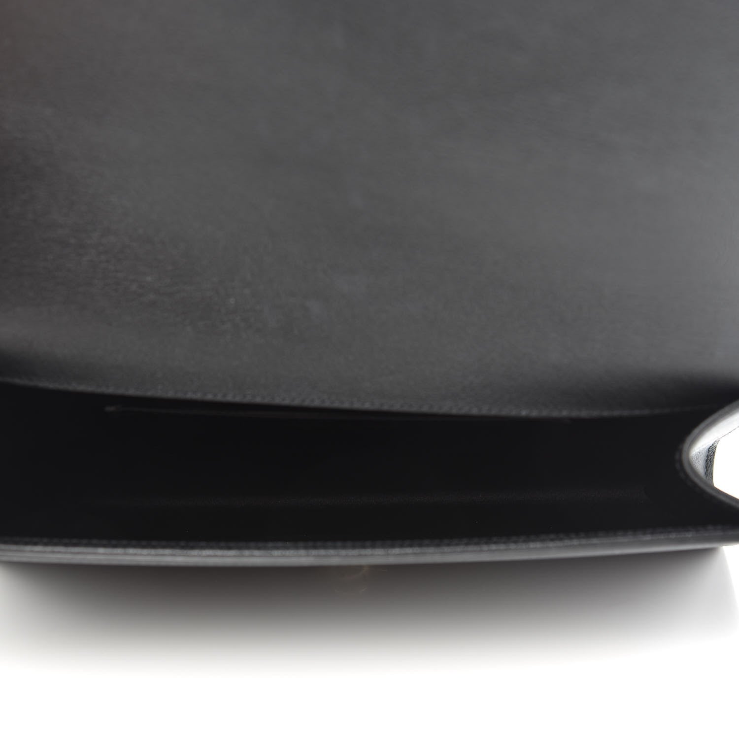 Saint Laurent Calfskin Monogram Large Belle De Jour Clutch Black 5 of 9