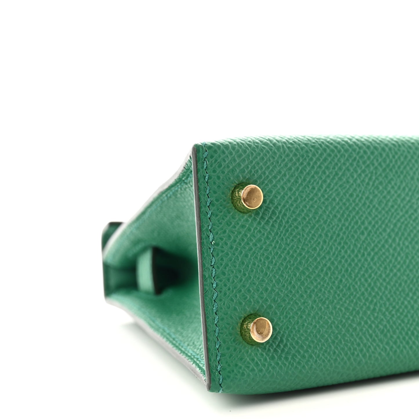 Epsom Mini Kelly Sellier 20 Vert Vertigo