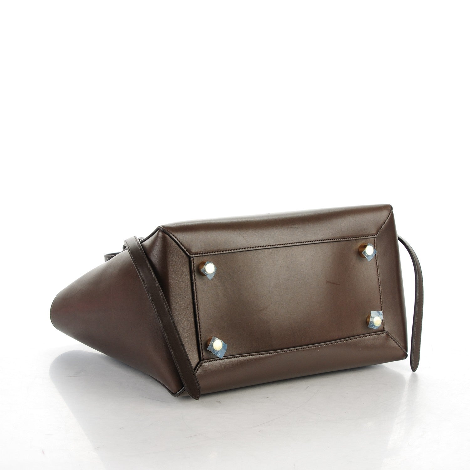 Celine Supersoft Calfskin Mini Belt Bag Wood 4 of 8