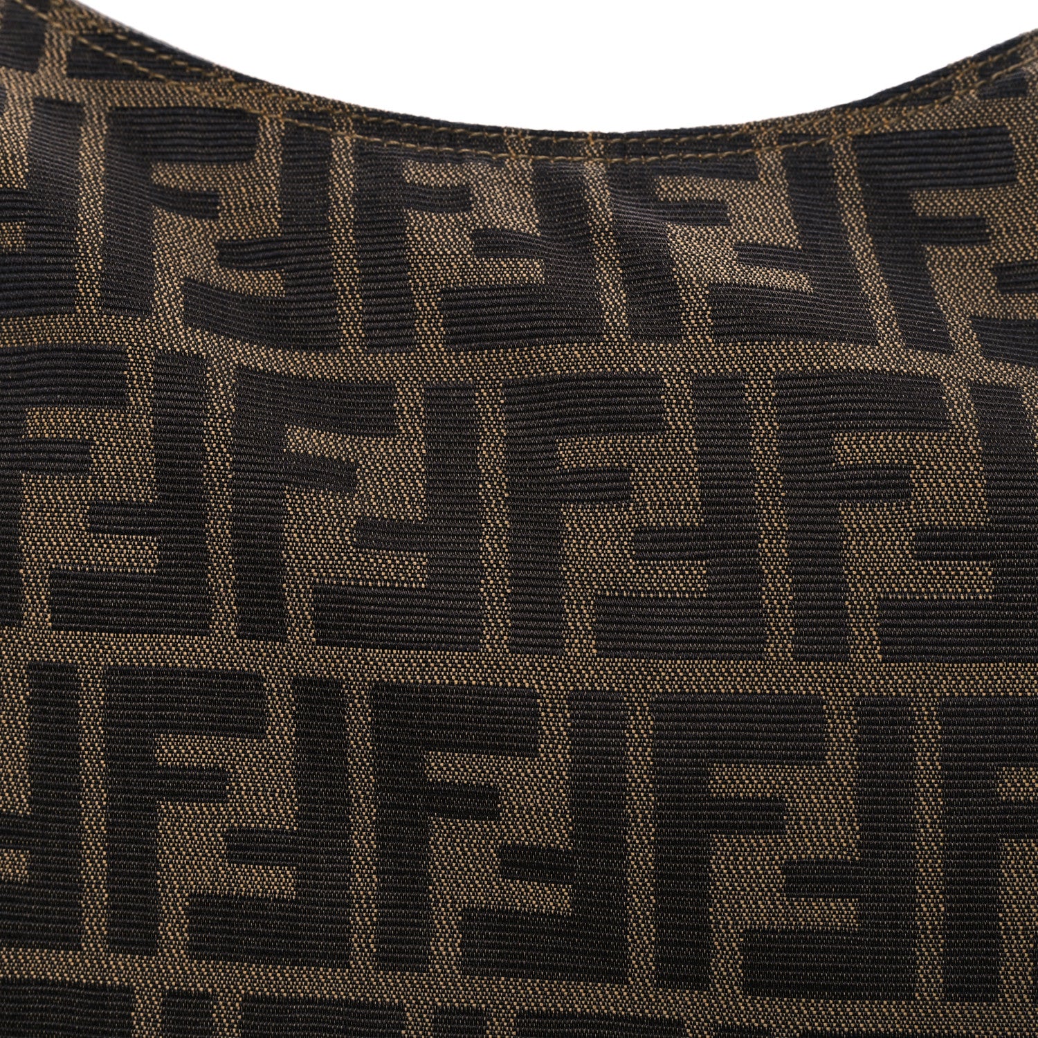 Fendi Zucca Shoulder Bag Tobacco 10 of 12