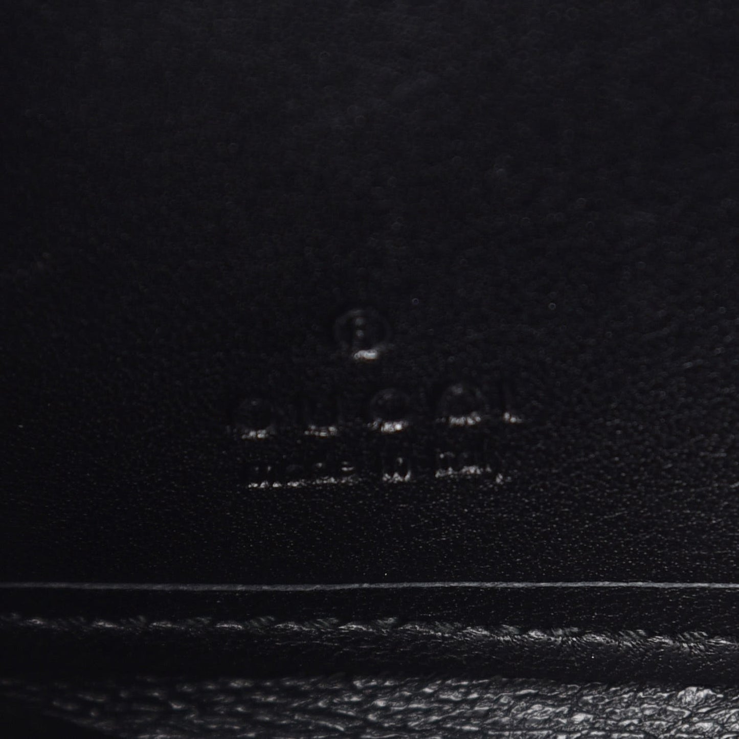 Guccissima Sukey Zip Around Wallet Black
