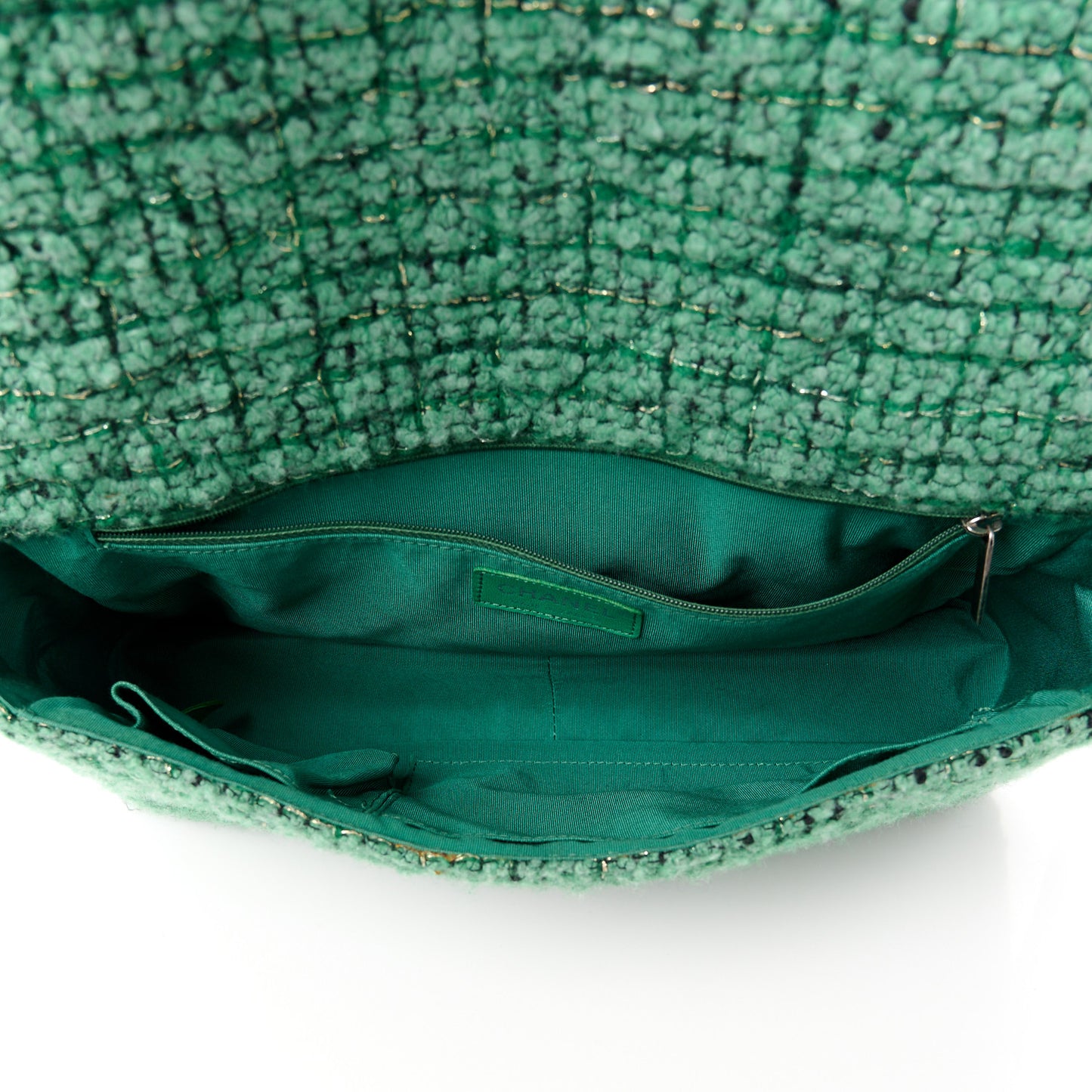 Tweed Easy 2.55 Reissue Flap Green