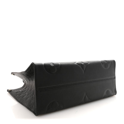 Louis Vuitton Empreinte Monogram Giant Onthego GM Black 4 of 9