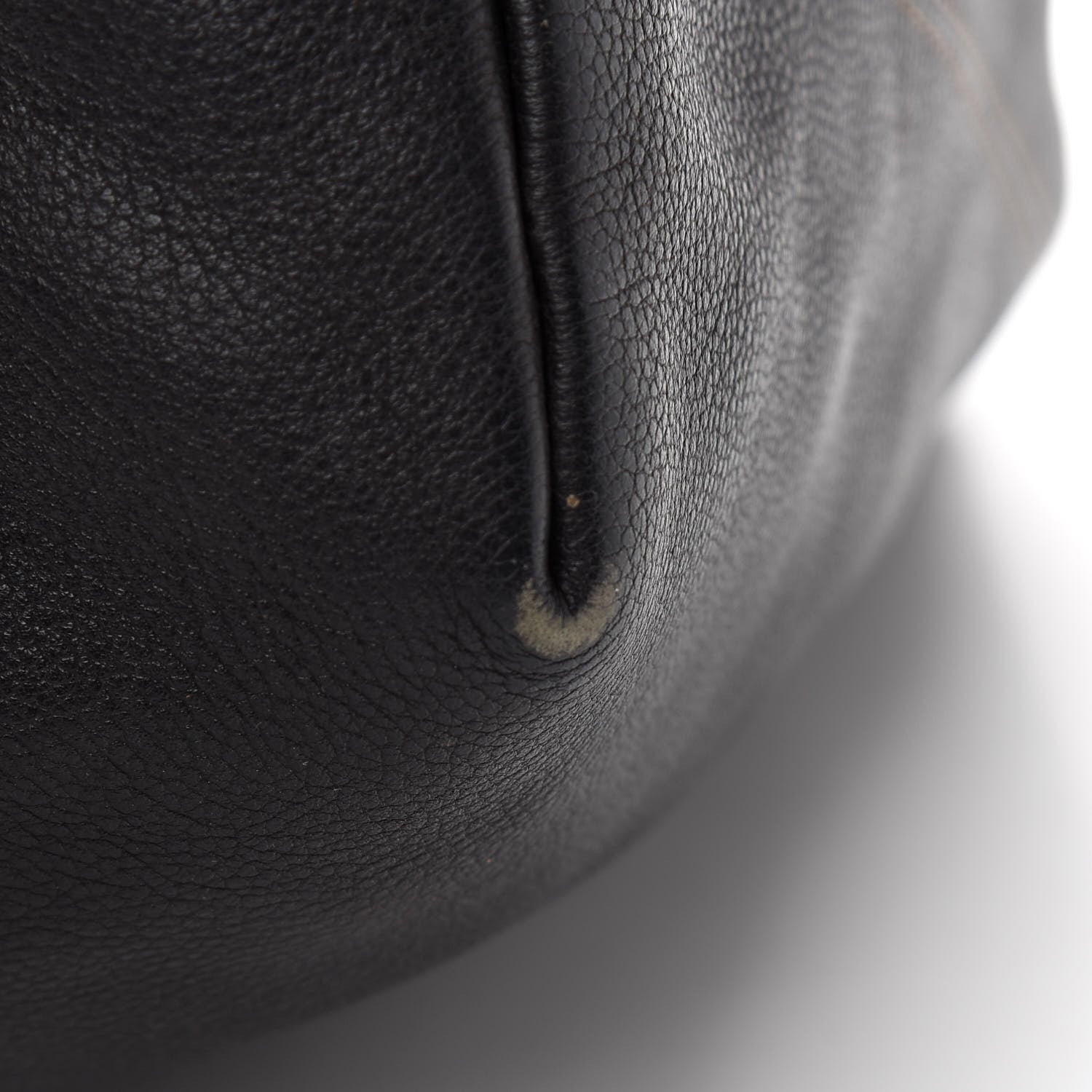 Chanel Grained Calfskin CC Drawstring Bucket Bag Black 6 of 11
