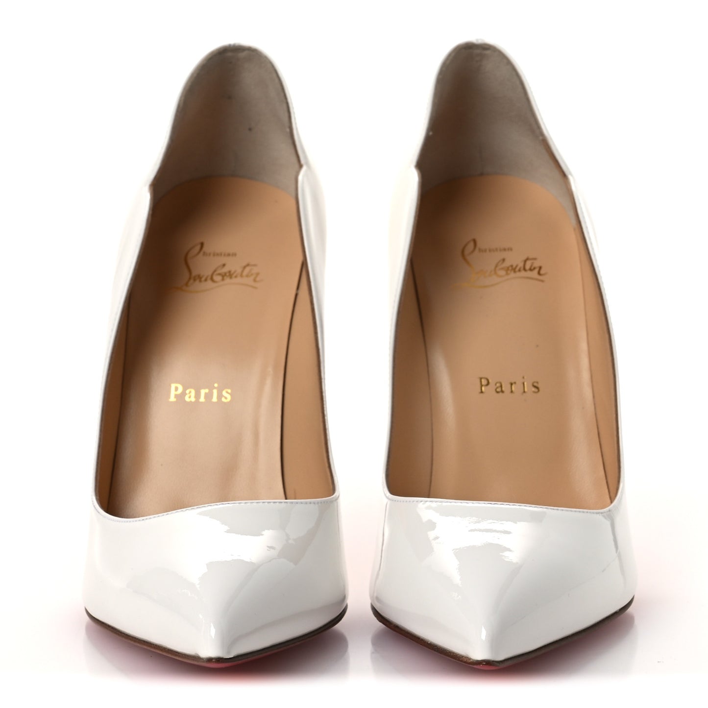 Patent Hot Chick 100 Pumps 39 White