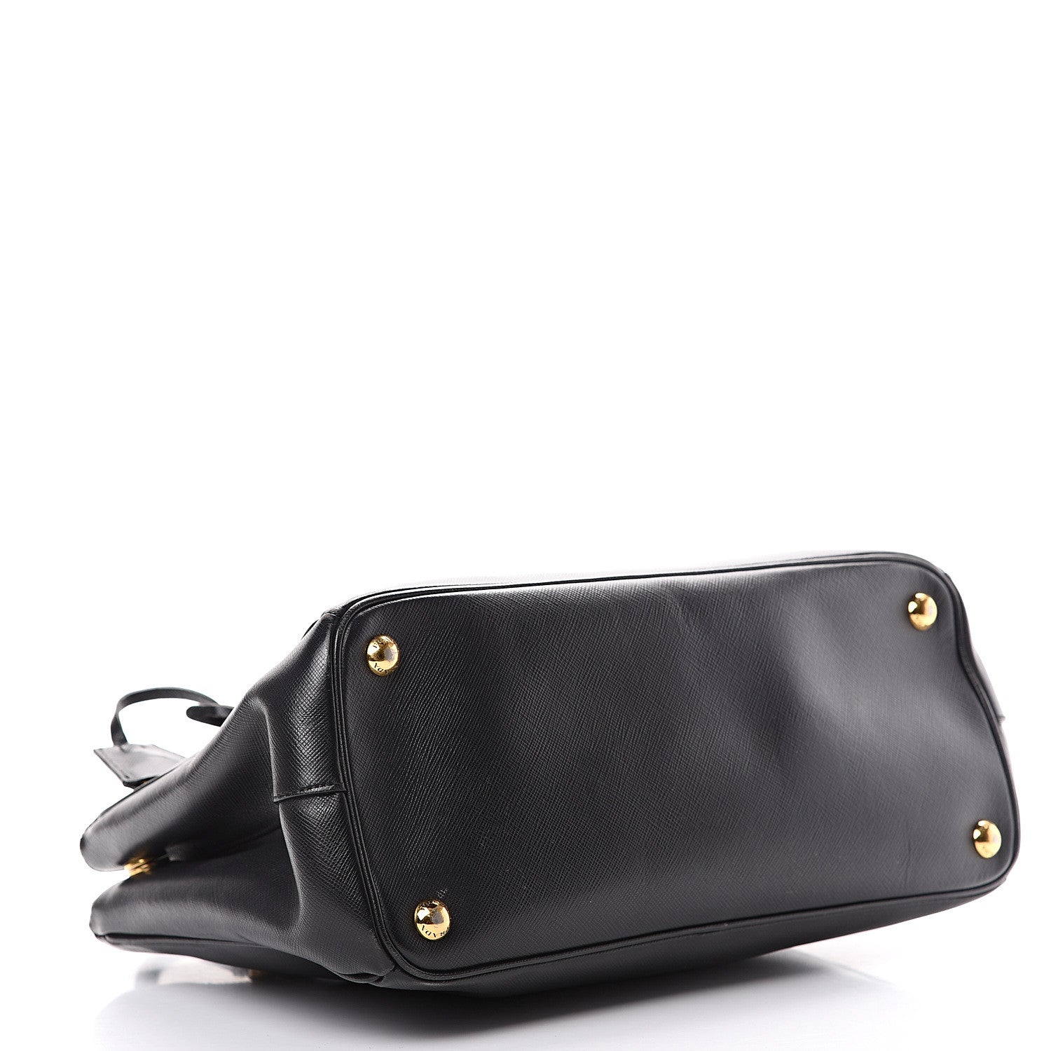 Prada Saffiano Small Galleria Double Zip Tote Black 3 of 29