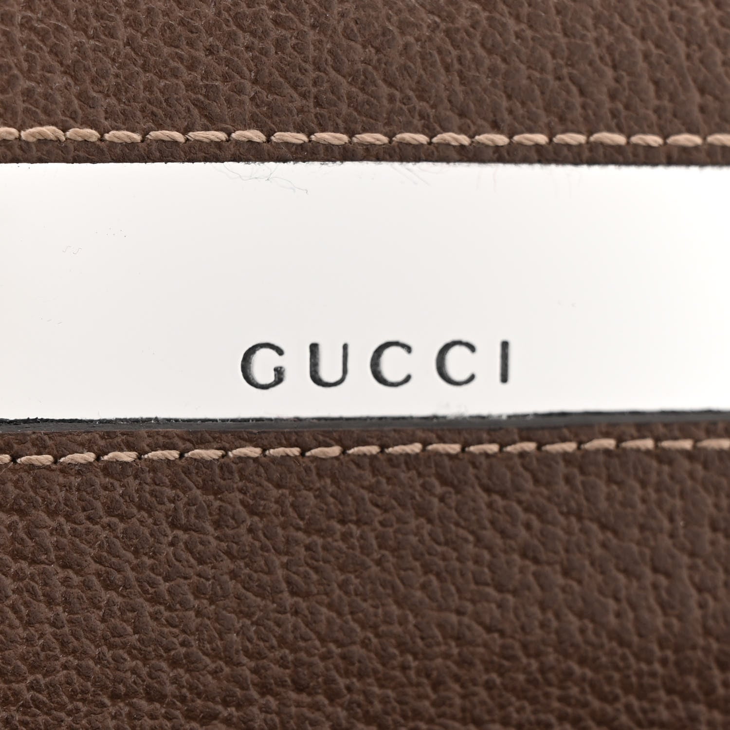 Gucci GG Supreme Monogram Web Ophidia Wallet On Chain Brown 6 of 11