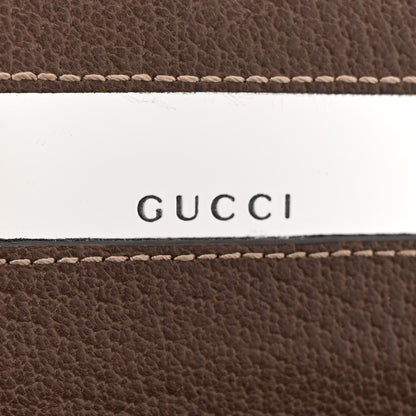 Gucci GG Supreme Monogram Web Ophidia Wallet On Chain Brown 6 of 11