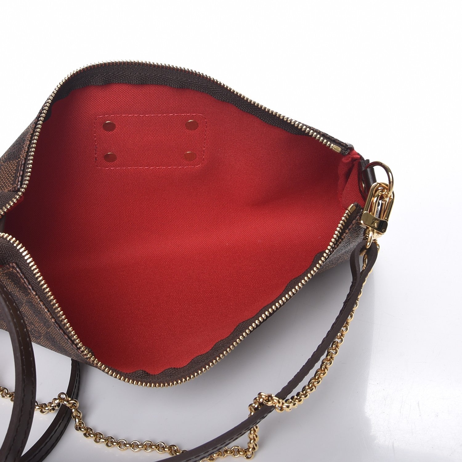 Louis Vuitton Damier Ebene Eva Clutch 5 of 7