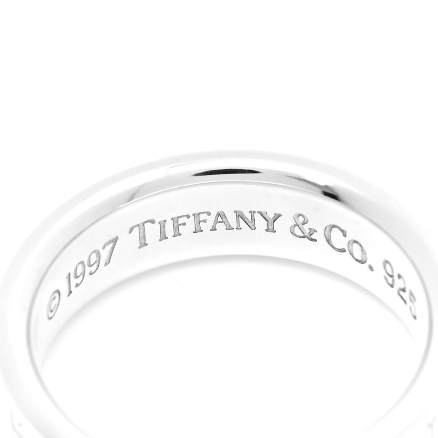 Sterling Silver 1837 Band Ring 62 10