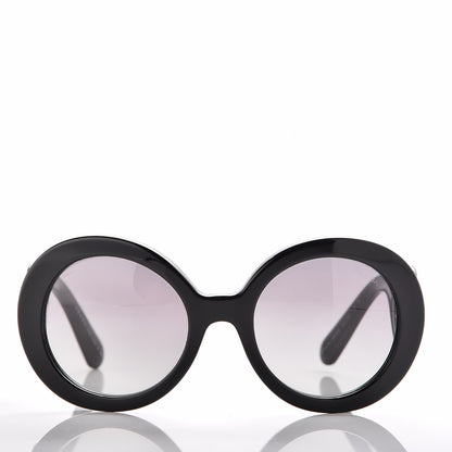 Prada Baroque Sunglasses SPR 27N Black 2 of 7