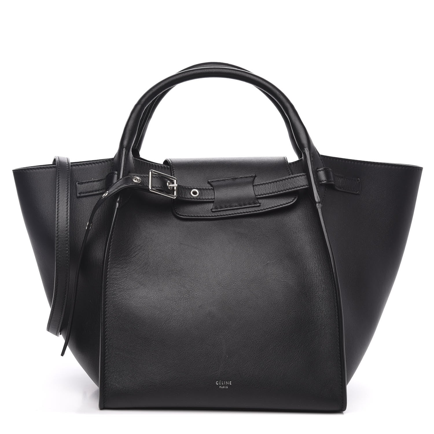 Celine Smooth Calfskin Small Big Bag Black 1 of 10