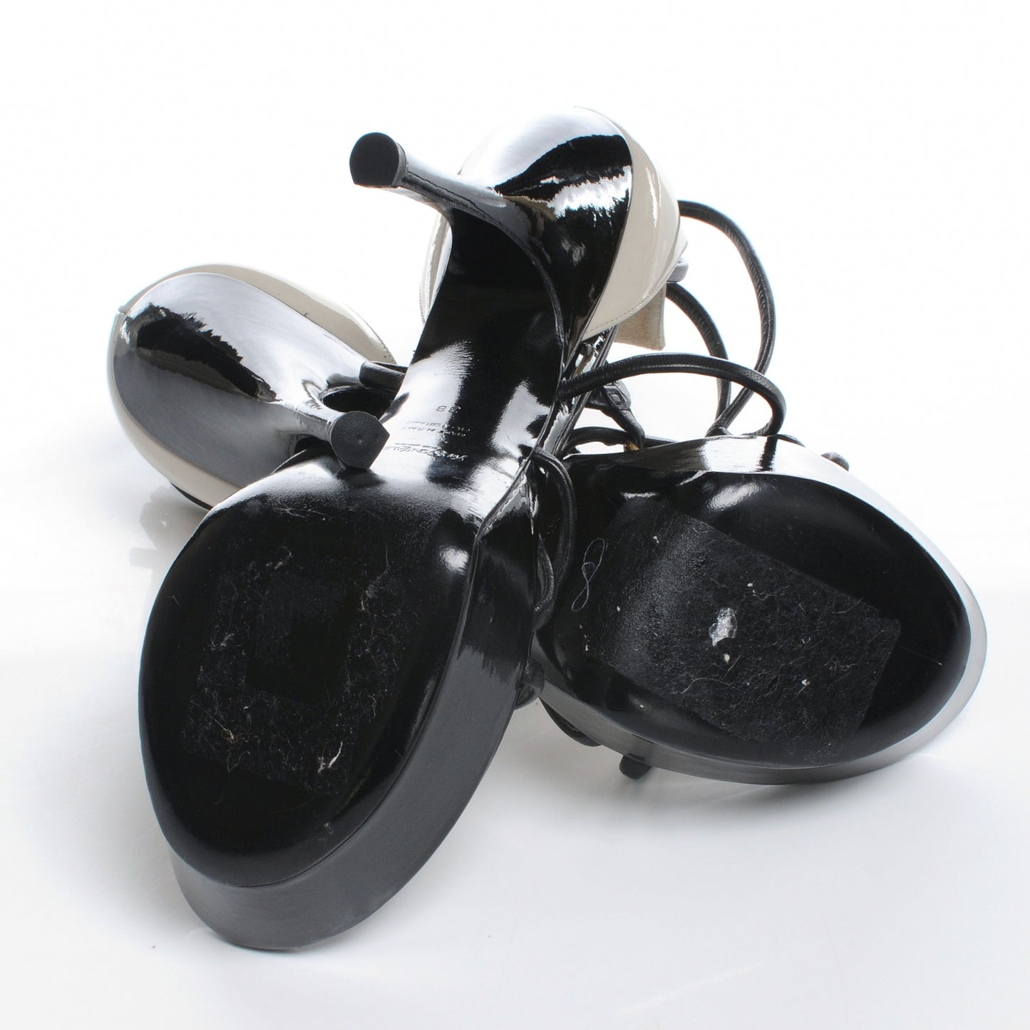 Leather Lola Strappy Heels 38