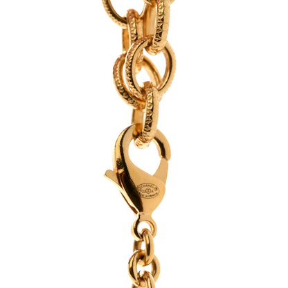 Chanel Crystal CC Multi Strand Chain Belt 85 Gold 3 of 4