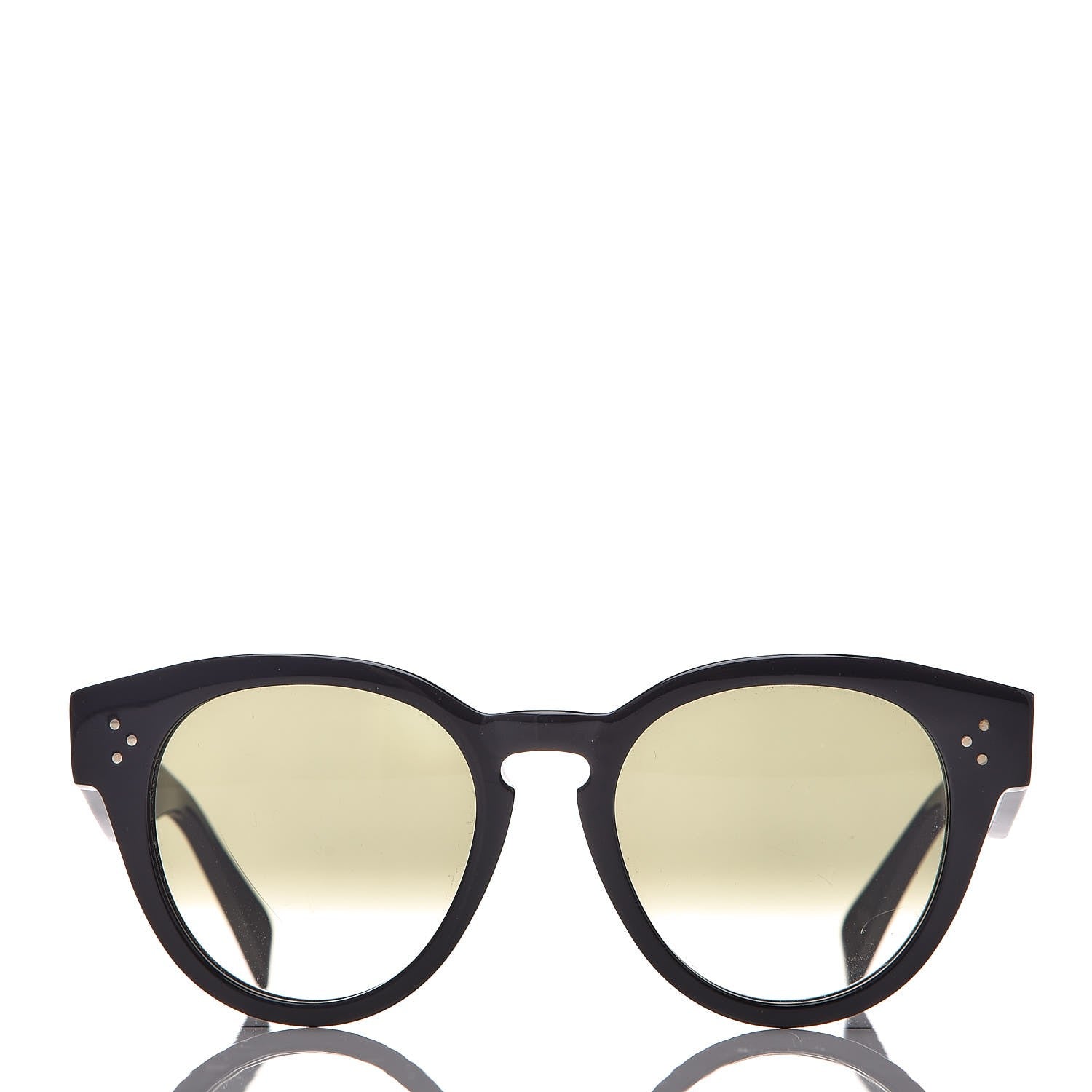 Celine Thin Preppy Sunglasses CL 41049/S Black 2 of 6