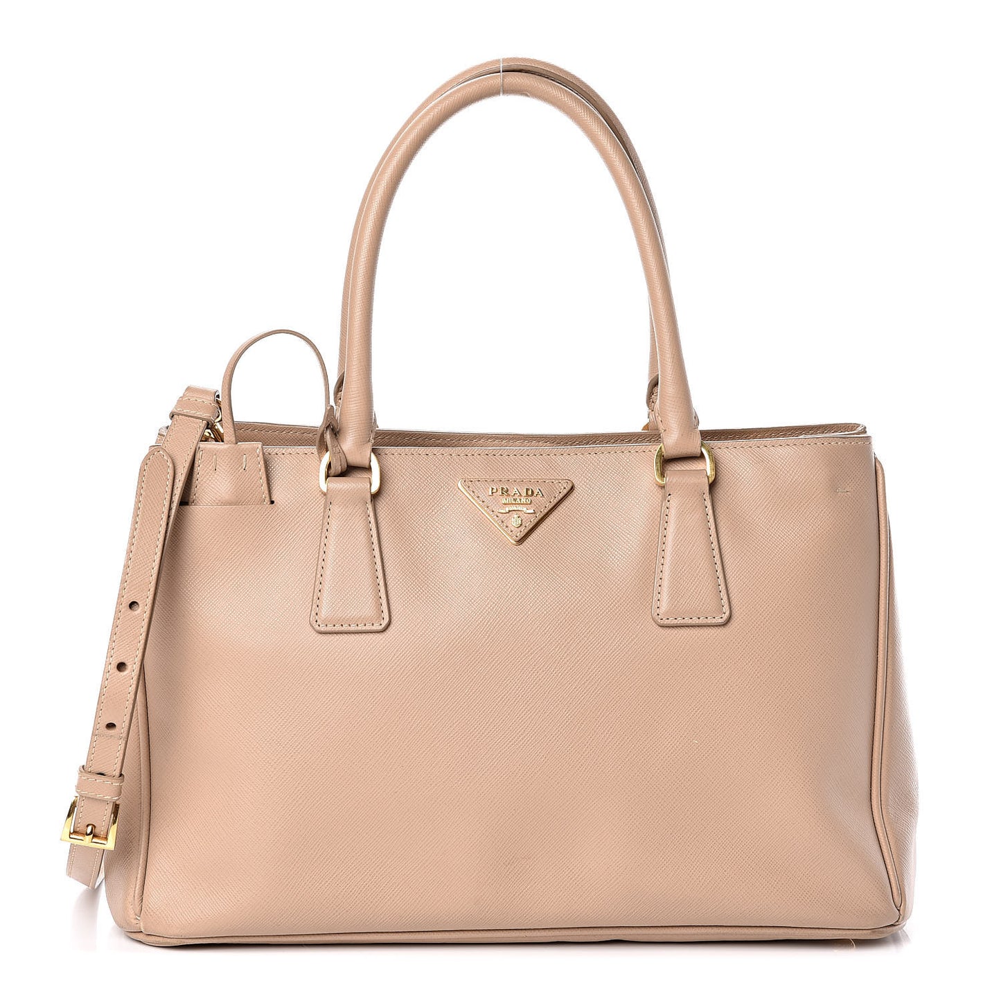 Saffiano Lux Small Tote Sabbia