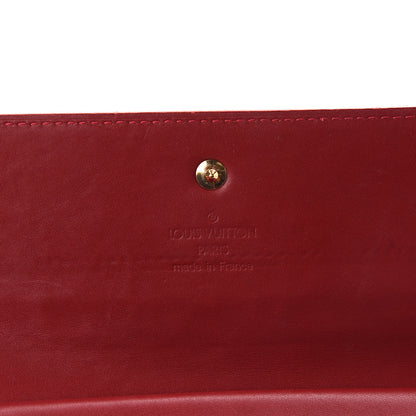 Louis Vuitton Vernis Porte Tresor International Wallet Pomme D'Amour 5 of 5