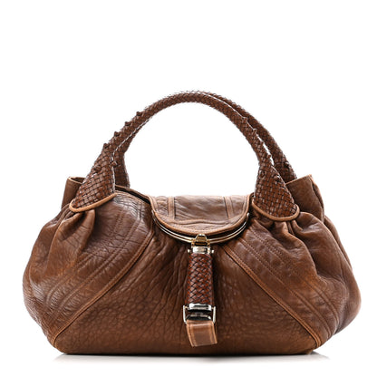 Fendi Nappa Nuvolata Spy Cognac 1 of 9