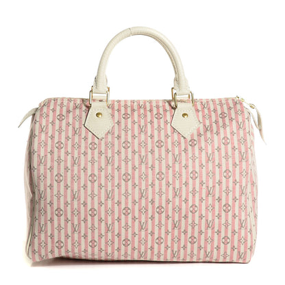 Louis Vuitton Mini Lin Croisette Speedy 30 Rouge 7 of 13