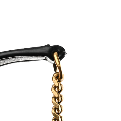 Saint Laurent Lambskin Matelasse Monogram Joe Mini Bucket Bag Black 12 of 12