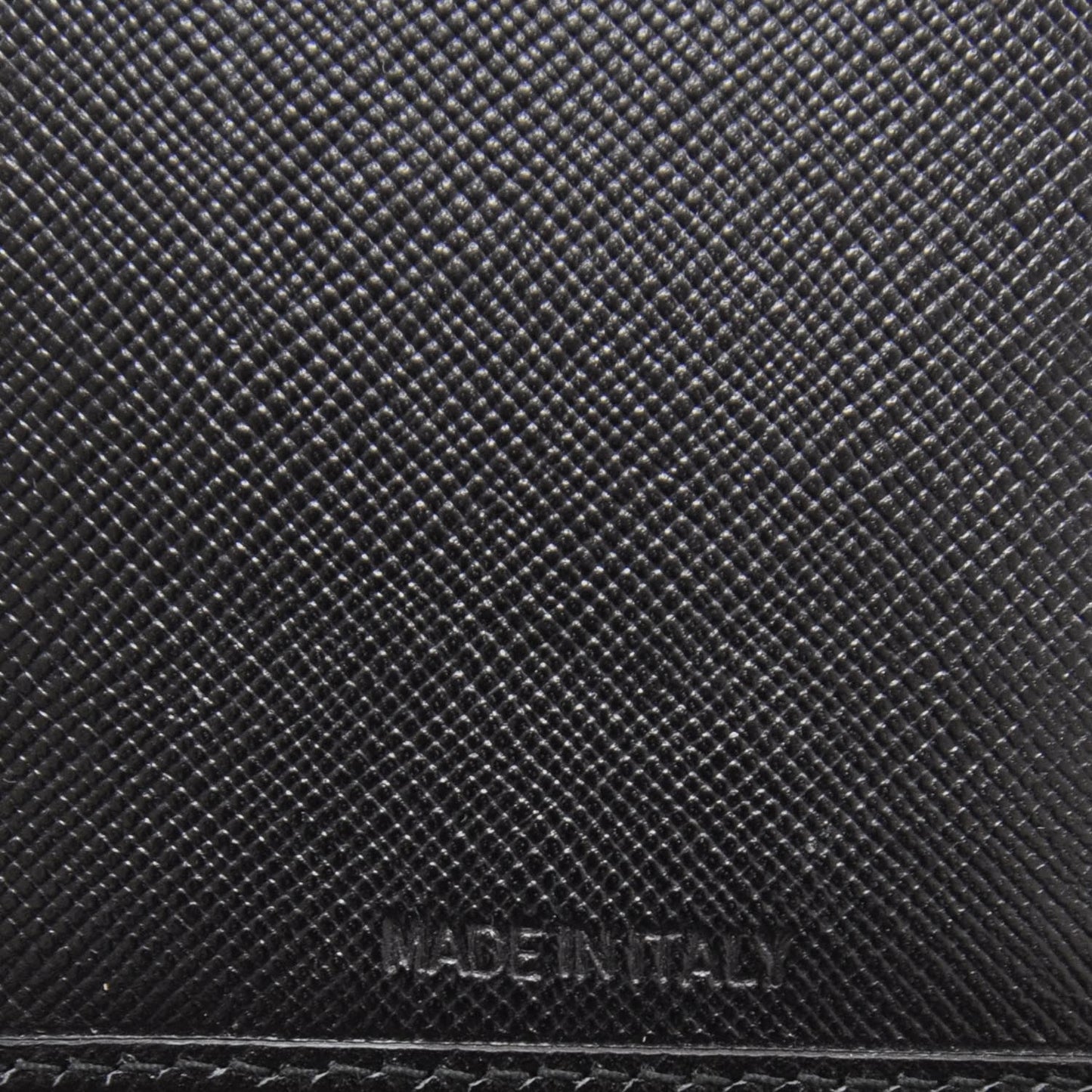 Saffiano Continental Wallet Nero Black