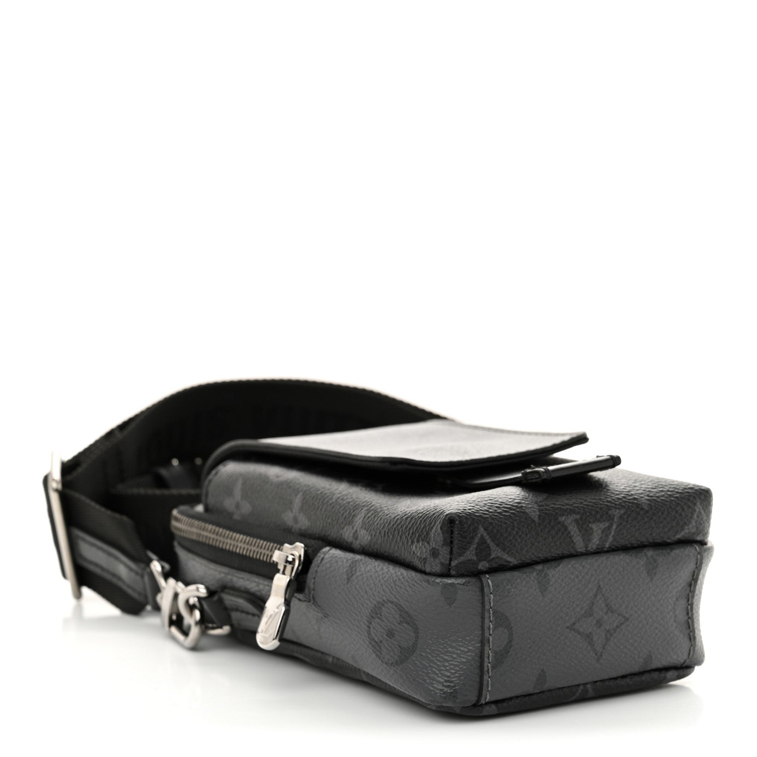 Louis Vuitton Monogram Eclipse Reverse Double Phone Pouch NM 4 of 10