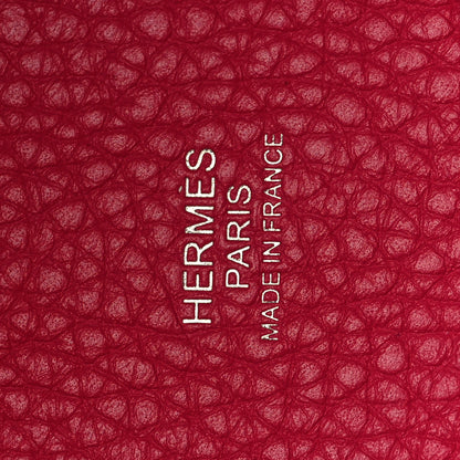 Hermes Taurillon Clemence Monochrome Picotin Lock 18 PM Rose Mexico 6 of 10