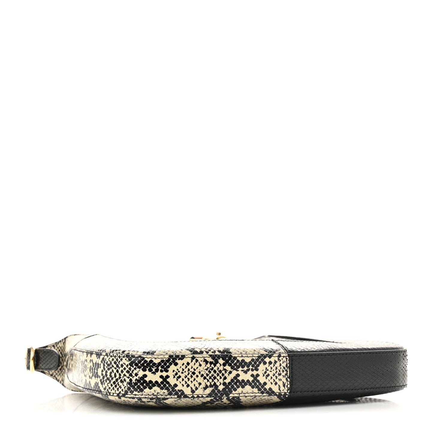 Snakeskin Small Jackie 1961 Hobo Black Beige