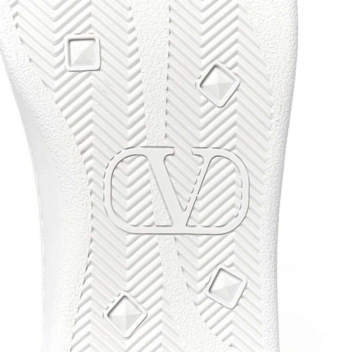Calfskin Womens Vlogo Sneakers 39 White