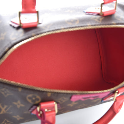 Louis Vuitton Monogram Totem Speedy 30 Flamingo 5 of 6