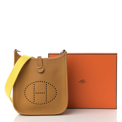 Hermes Taurillon Maurice Amazone Evelyne TPM Sesame Lime 11 of 11