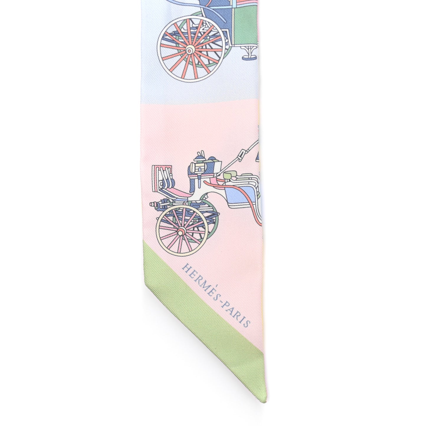 Silk Les Voitures Exquises Twilly Rose Pale Jaune Pale