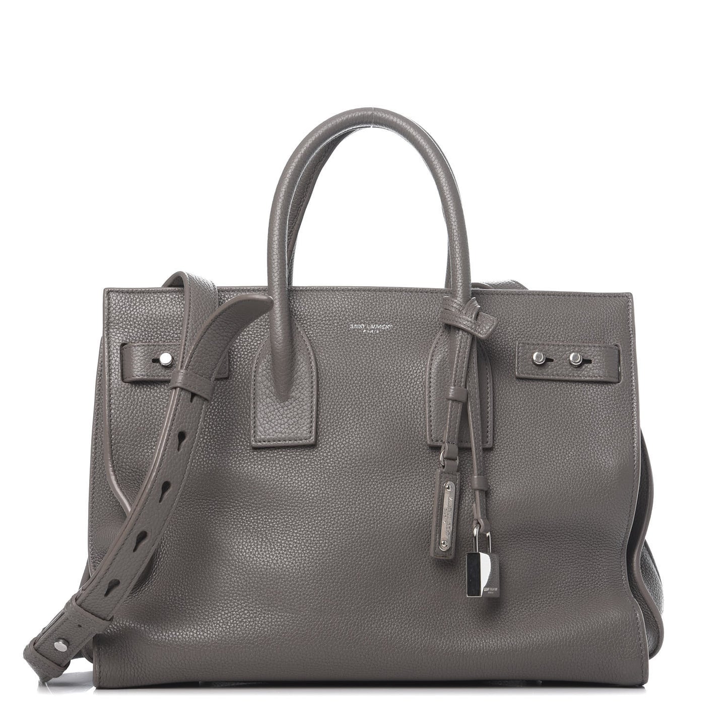 Grained Calfskin Small Supple Sac De Jour Earth