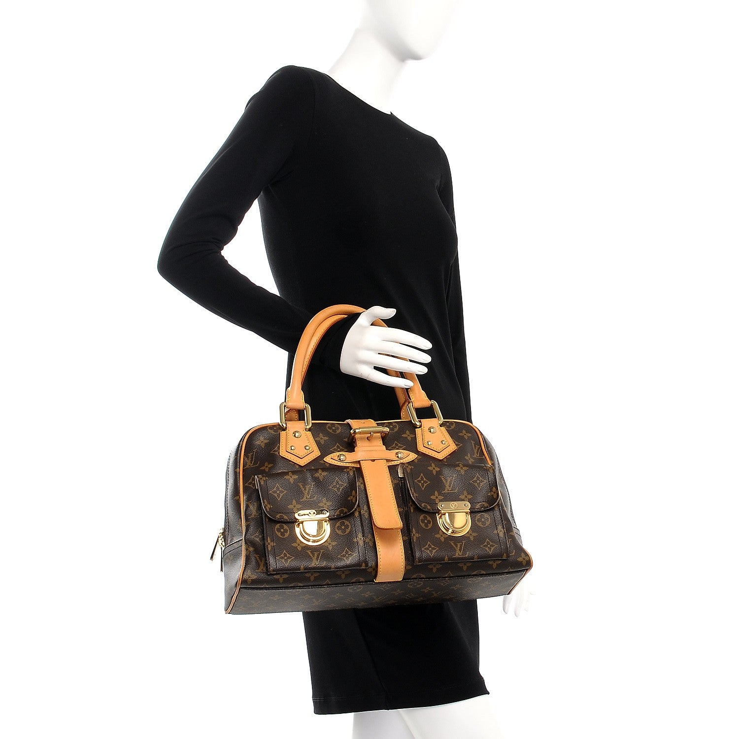 Louis Vuitton Monogram Manhattan GM 2 of 14