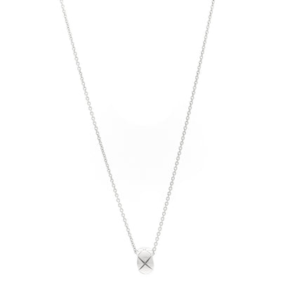 Chanel 18K White Gold Coco Crush Pendant Necklace 1 of 5
