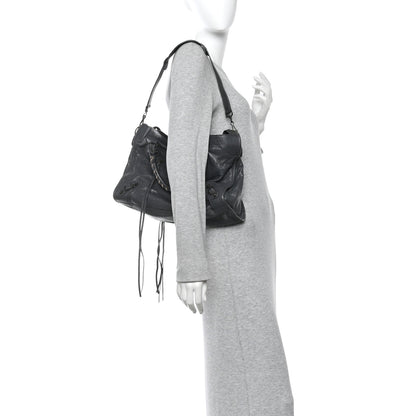 Balenciaga Agneau Classic Hardware City Gris Fossile 2 of 9