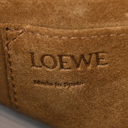 Loewe Calfskin Small Gate Crossbody Bag Oxblood Tan 5 of 10