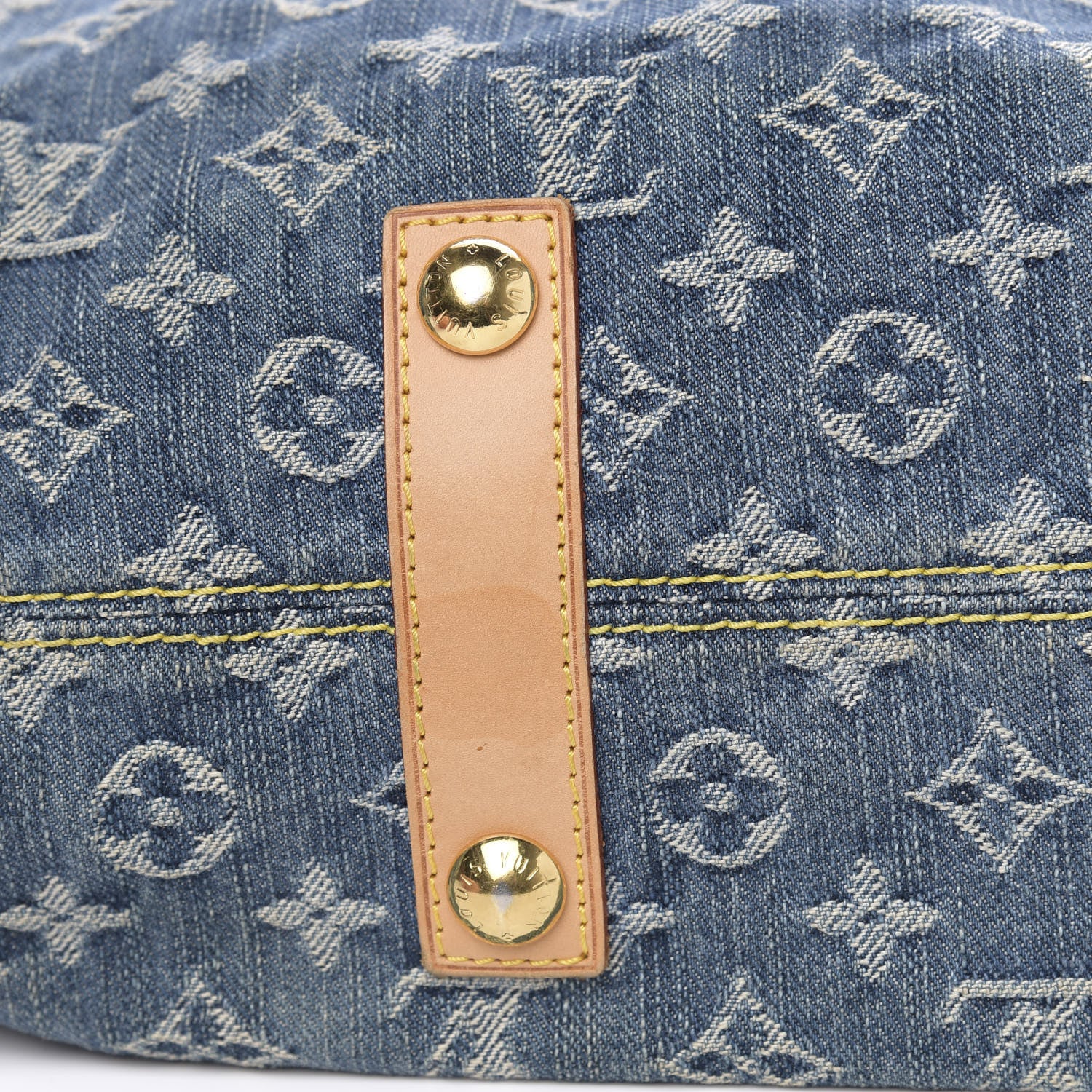Louis Vuitton Denim Neo Cabby MM Blue 10 of 18