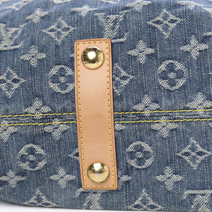 Louis Vuitton Denim Neo Cabby MM Blue 10 of 18