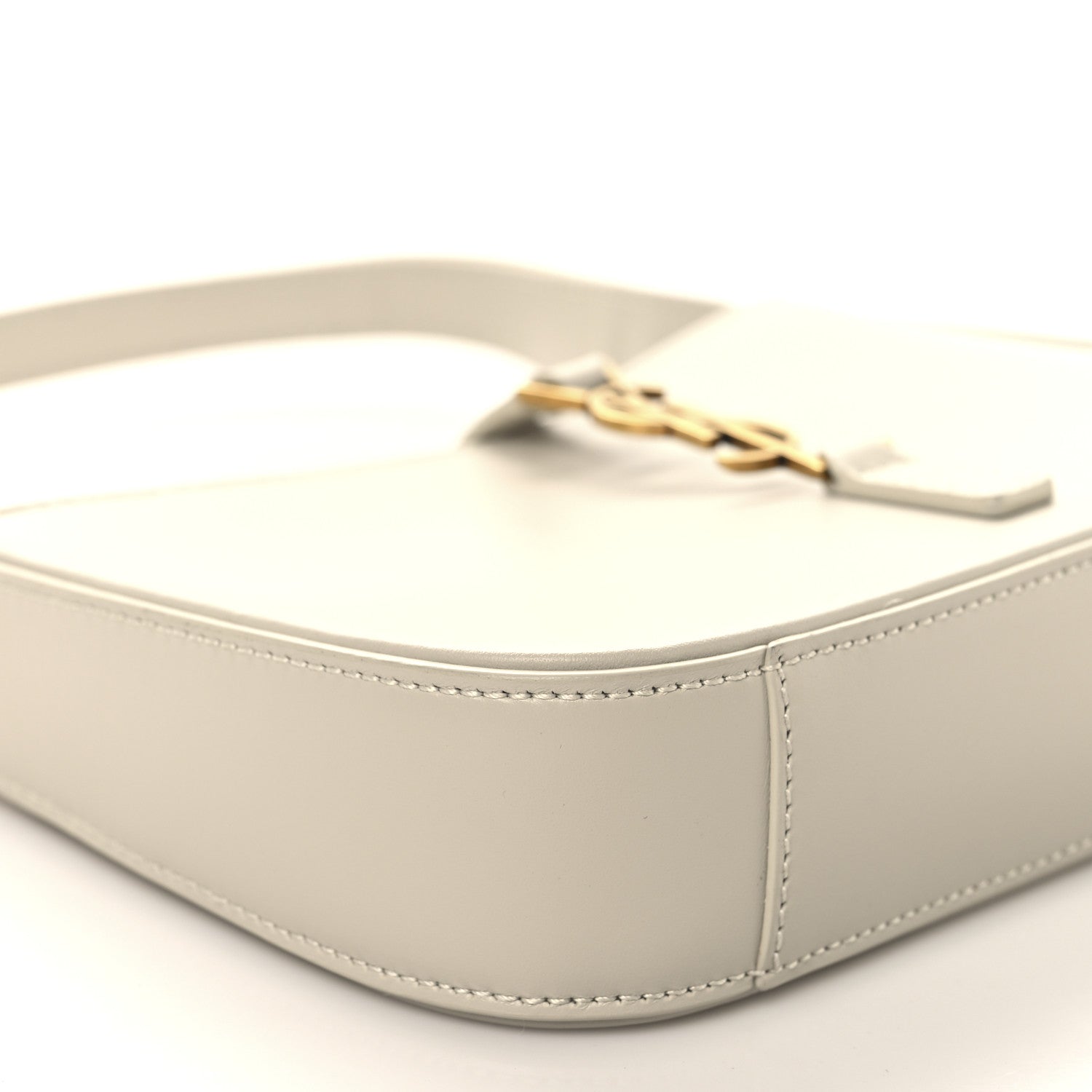 Saint Laurent Smooth Calfskin Le 5 A 7 Mini Hobo Crema Soft 8 of 9