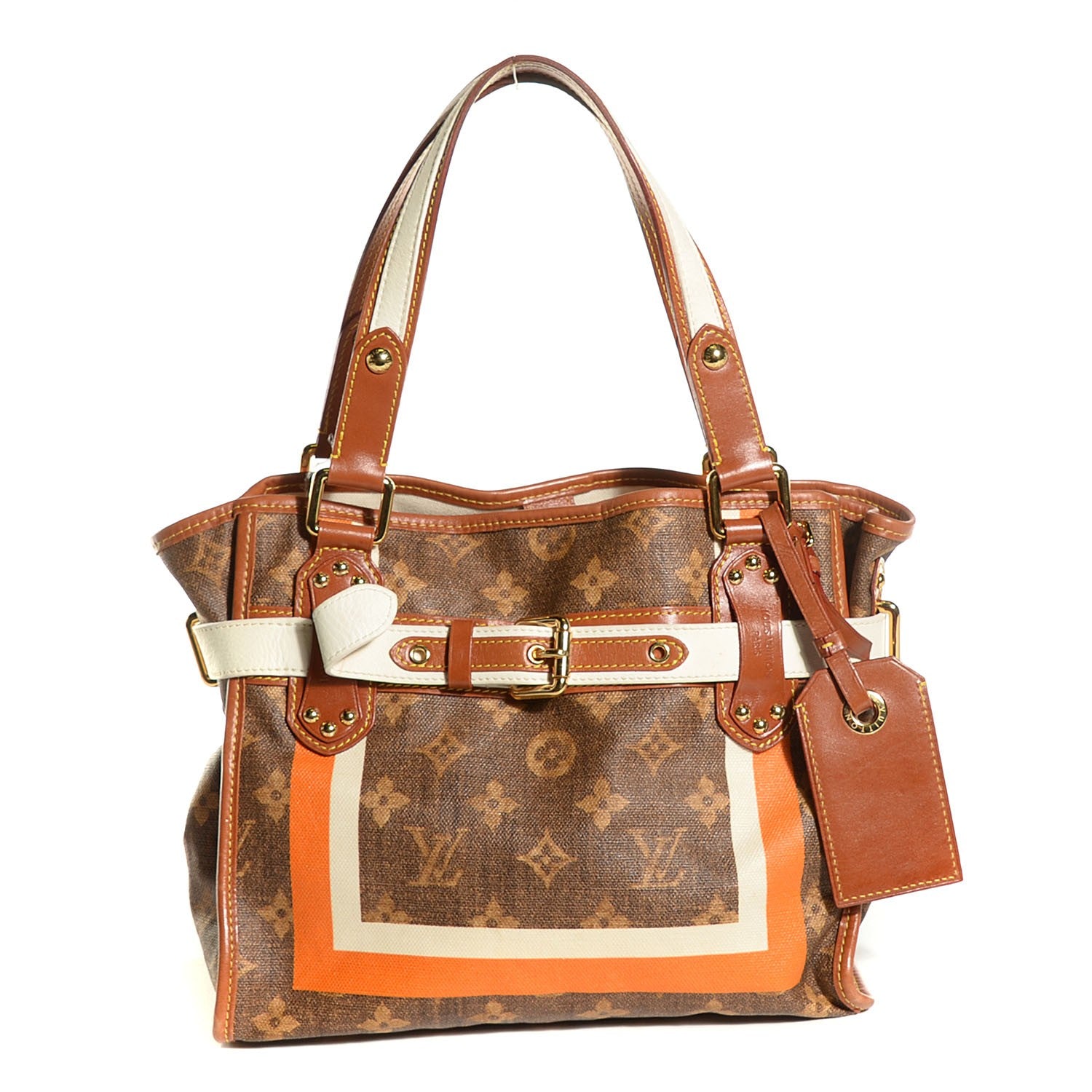 Louis Vuitton Monogram Rayures Tisse Sac PM 1 of 7