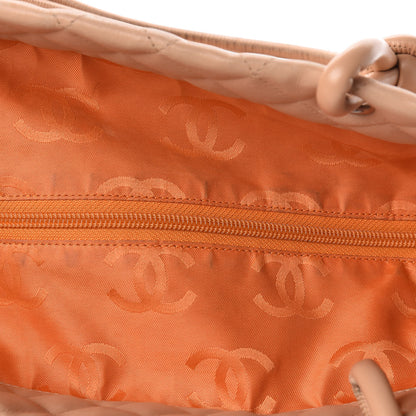 Chanel Calfskin Quilted Large Cambon Tote Beige 13 of 23